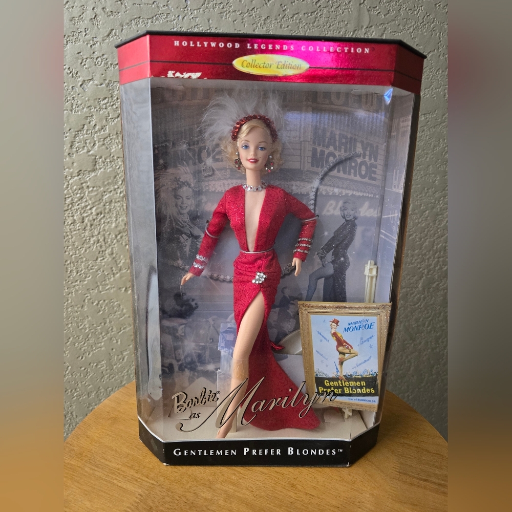 Barbie As MARILYN - Gentlemen Prefer Blondes - HOLLYWOOD LEGENDS COLLECTION